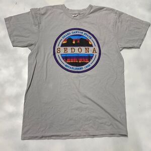 Mens Sedona Arizona T-shirt Alstyle Medium M Grand Canyon Gray